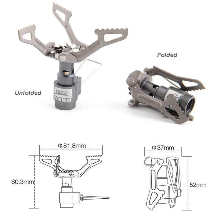 Ultralight Titanium Backpacking Stove