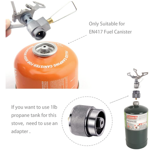 Ultralight Titanium Backpacking Stove