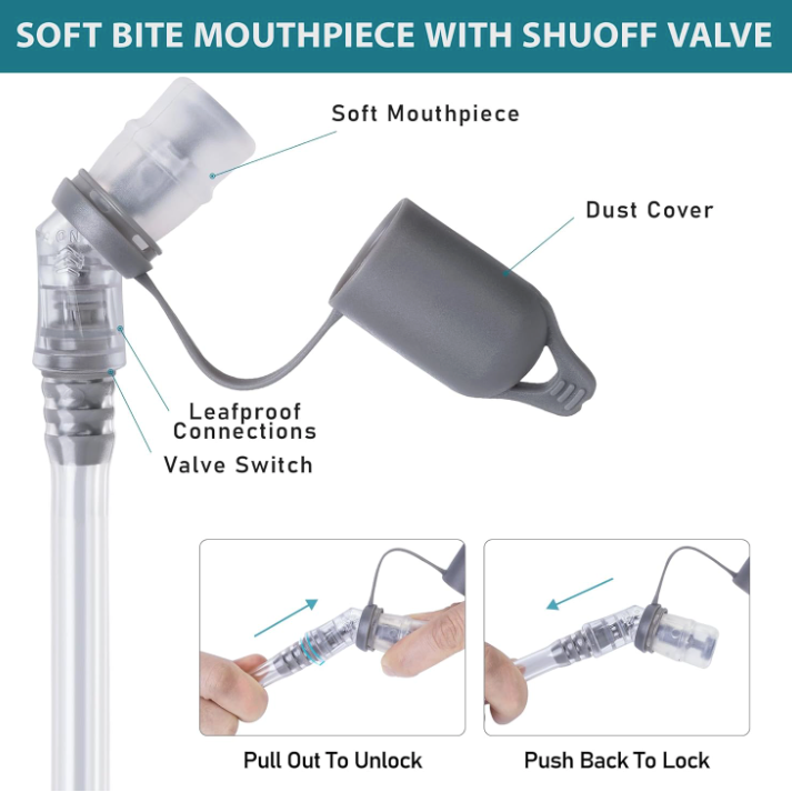 3L Hydration Bladder - Leak Proof Water Reservoir for Hiking & Backpacking